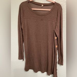 Tunic length shirt